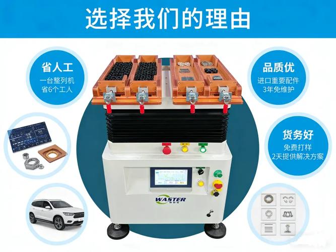 电子元器件排列的整列设备逐渐成熟,在众多注重效率与品质的工厂得到